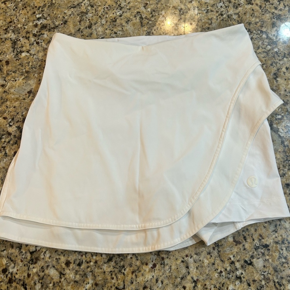 Lululemon Athletica Cream Skort